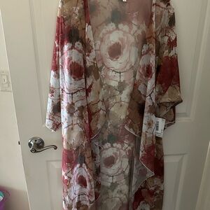 Floral Sheer Kimono